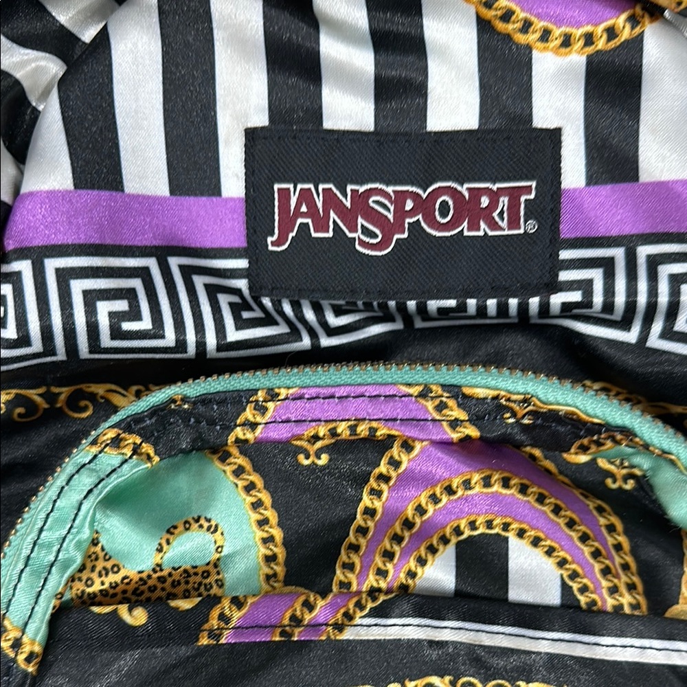 JanSport Multicolor Patterned Women's Backpack - Picture 2 of 6